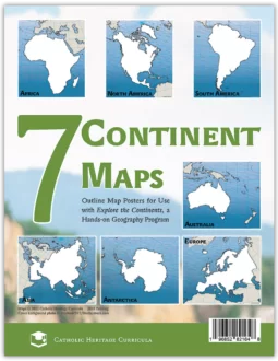 7 Continent Maps