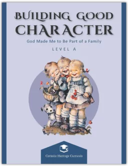 Building Good Character Cards, level A CHC