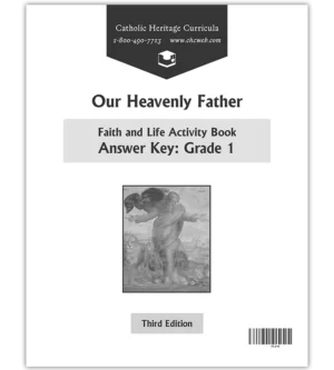 Faith and Life, Our Heavenly Father Activity Book Answer Key Grade 1