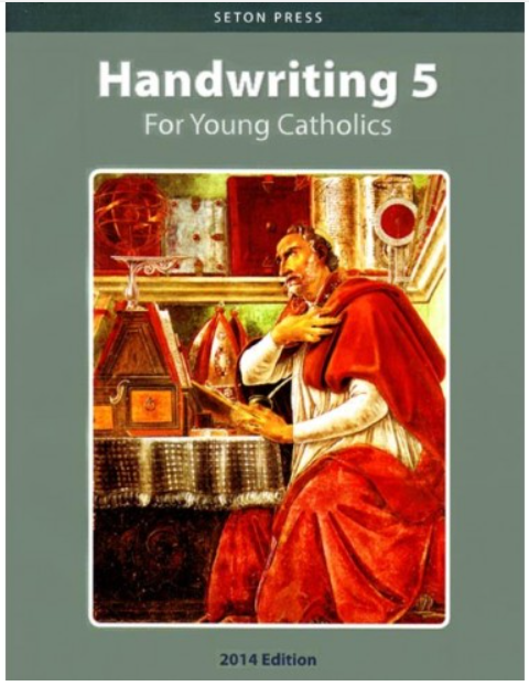 Handwriting 5 for Young Catholics
