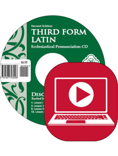 Third Form Latin Ecclesiastical Pronunciation Audio CD