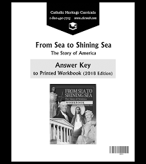 From Sea to Shining Sea – Workbook Answer Key