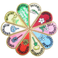 Little Flowers Wreath 3 Patch Set