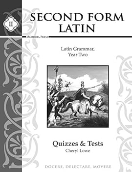 Second Form Latin Quizzes & Tests, First Edition
