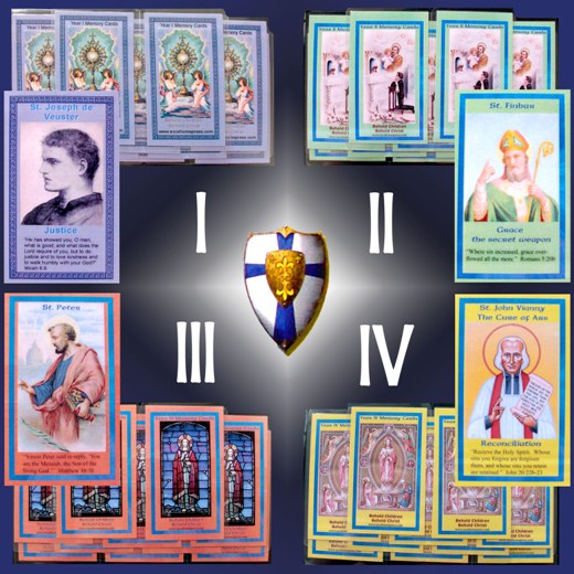 Blue Knights Memory Holy Cards- set of 40 – Year 1