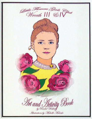 Little Flowers Art and Activity Book Wreaths 3 and 4