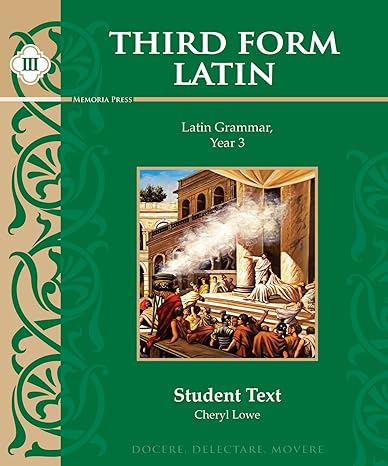Third Form Latin Student Text