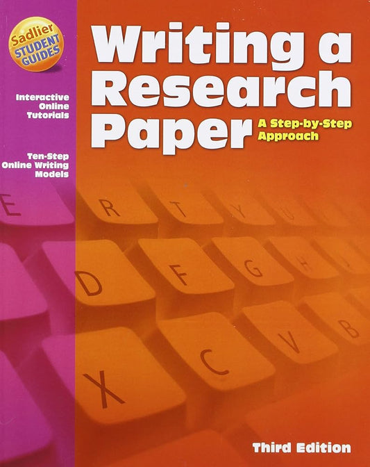 Writing a Research Paper: A Step-by-Step Approach, 3rd Edition cover image