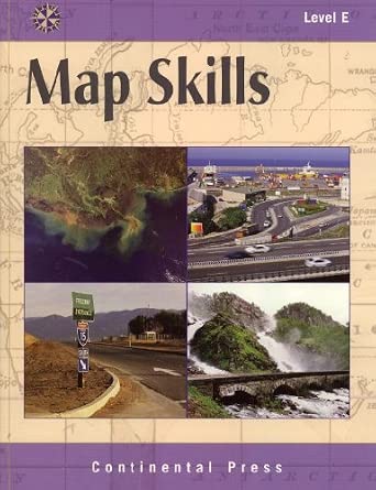 Map Skills E - Student Workbook (Continental Press) cover image