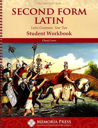 Second Form Latin Student Workbook, Second Edition cover image