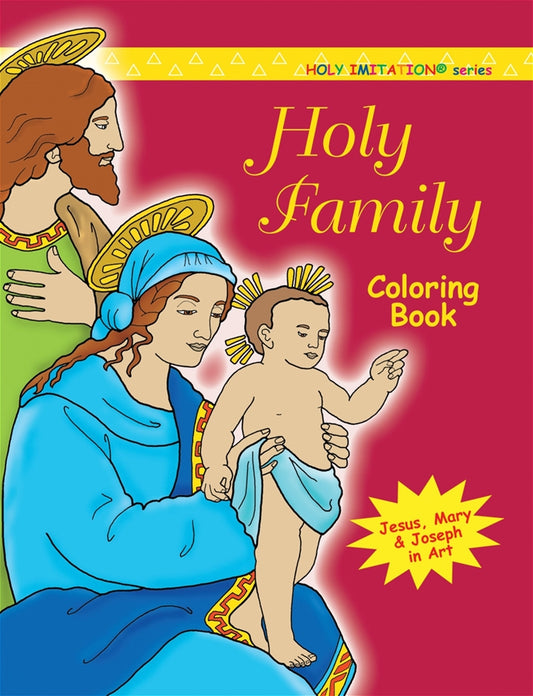 Holy Family Coloring Book