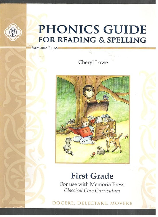 Phonics Guide for Reading & Spelling: First Grade cover image