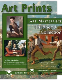 Art Masterpieces: Childhood Collection Art Cards-Grade 1