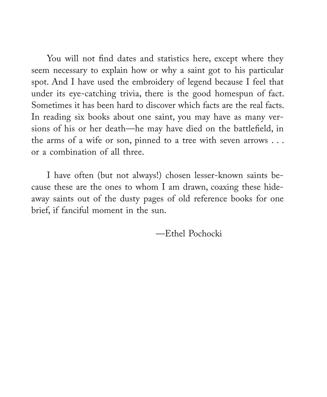 Around the Year Once Upon a Time Saints