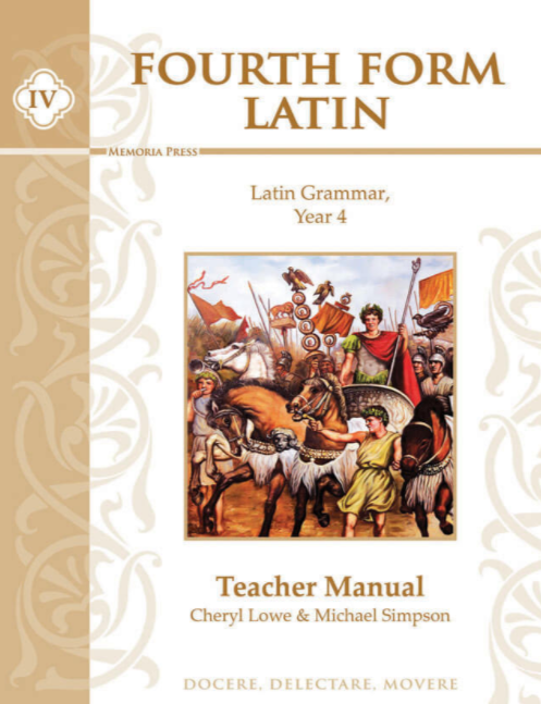 Fourth Form Latin Teacher Manual