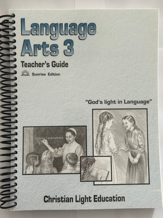 Language Arts 3 Teacher's Guide