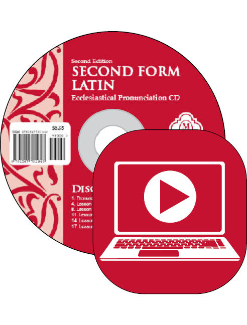 Second Form Latin Ecclesiastical Pronunciation Audio CD, Second Edition