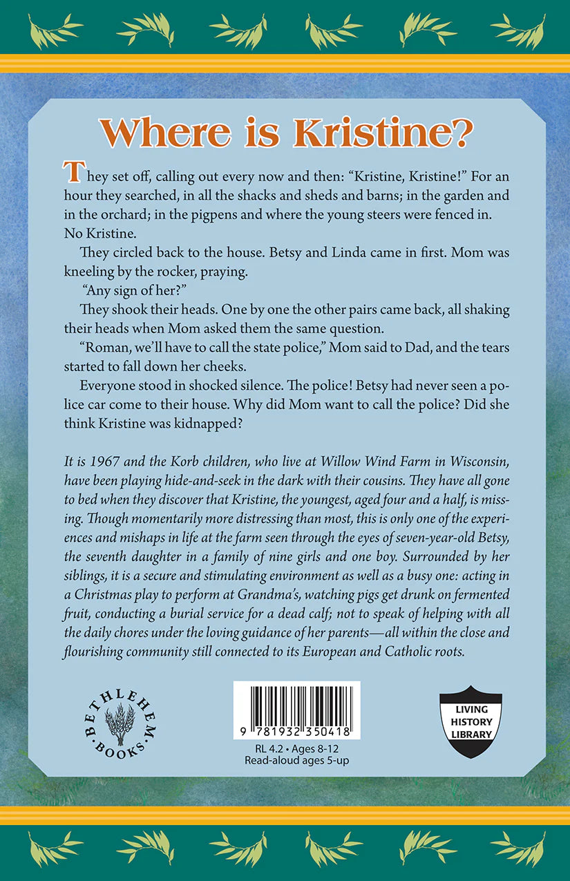 Willow Wind Farm: Betsy's Story (Volume 4)