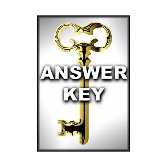 American Literature Answer Key